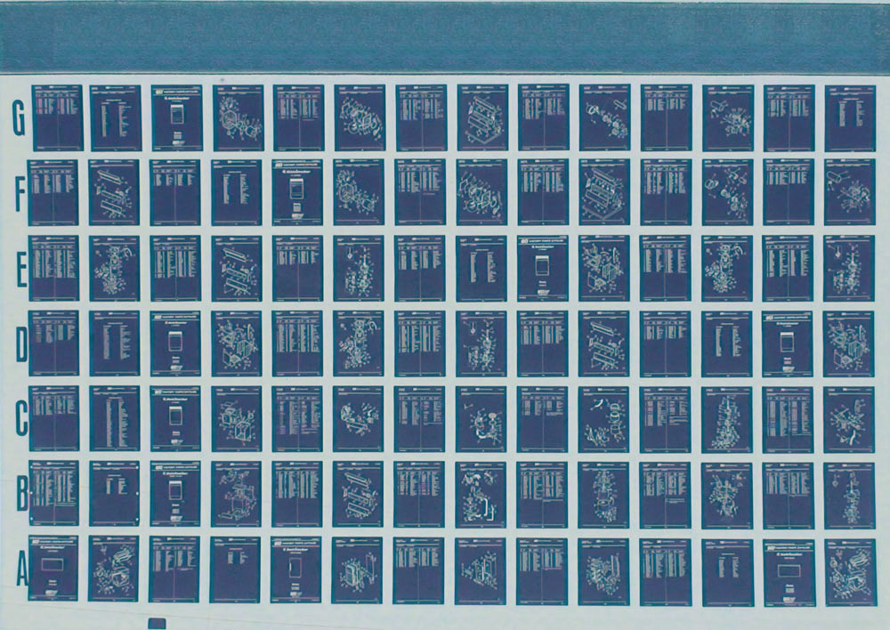 microfiche card